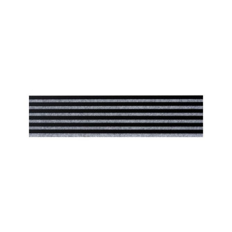 Wooden wall panel 2700 x 300mm (Grey - Matte black) Wooden wall panel 2700 x 300mm (Grey - Matte black)